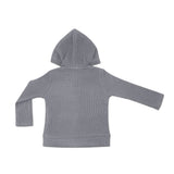 Waffle Hoodie - Smoke - HoneyBug 