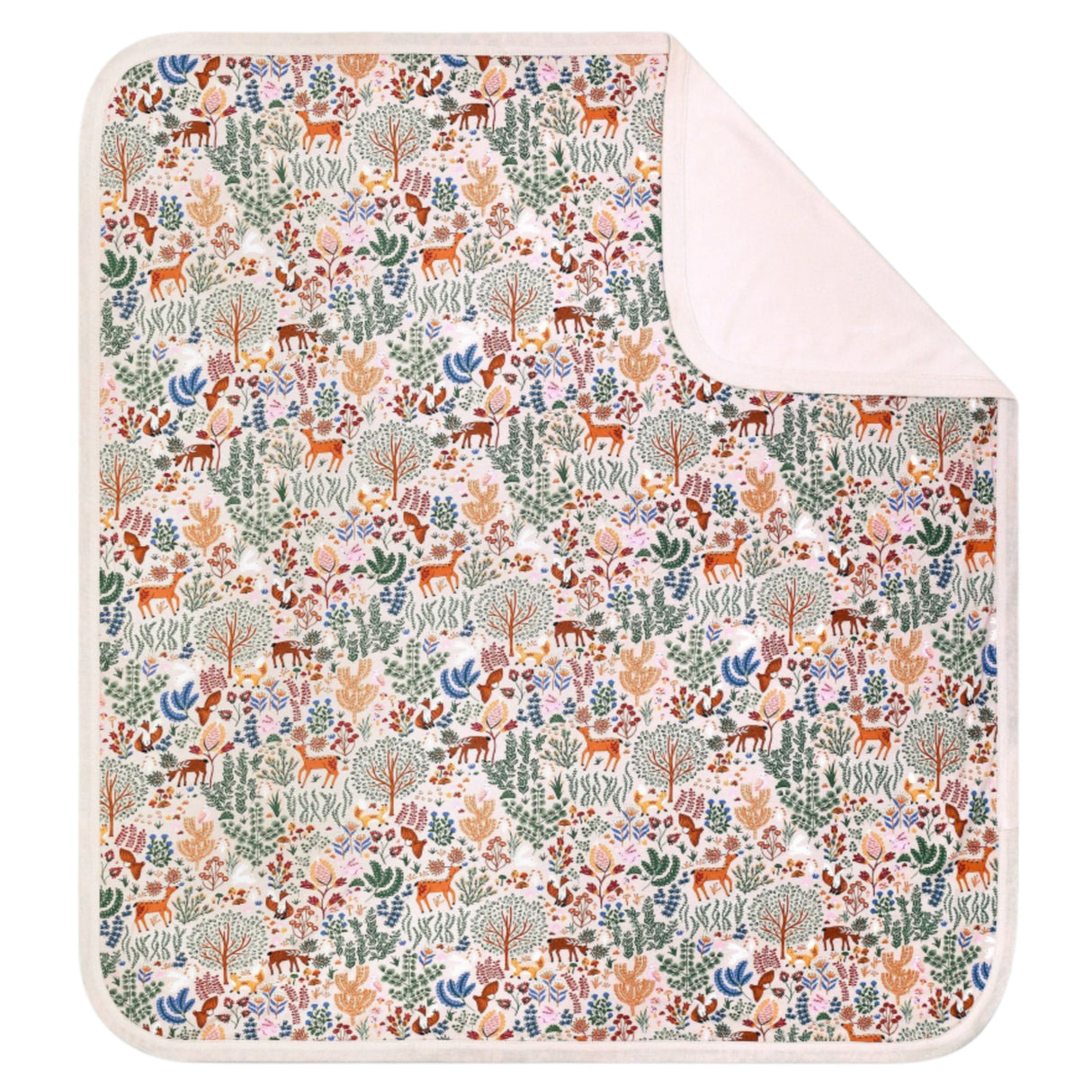 Bamboo Blend Baby Blanket - Boho Woodland - HoneyBug 