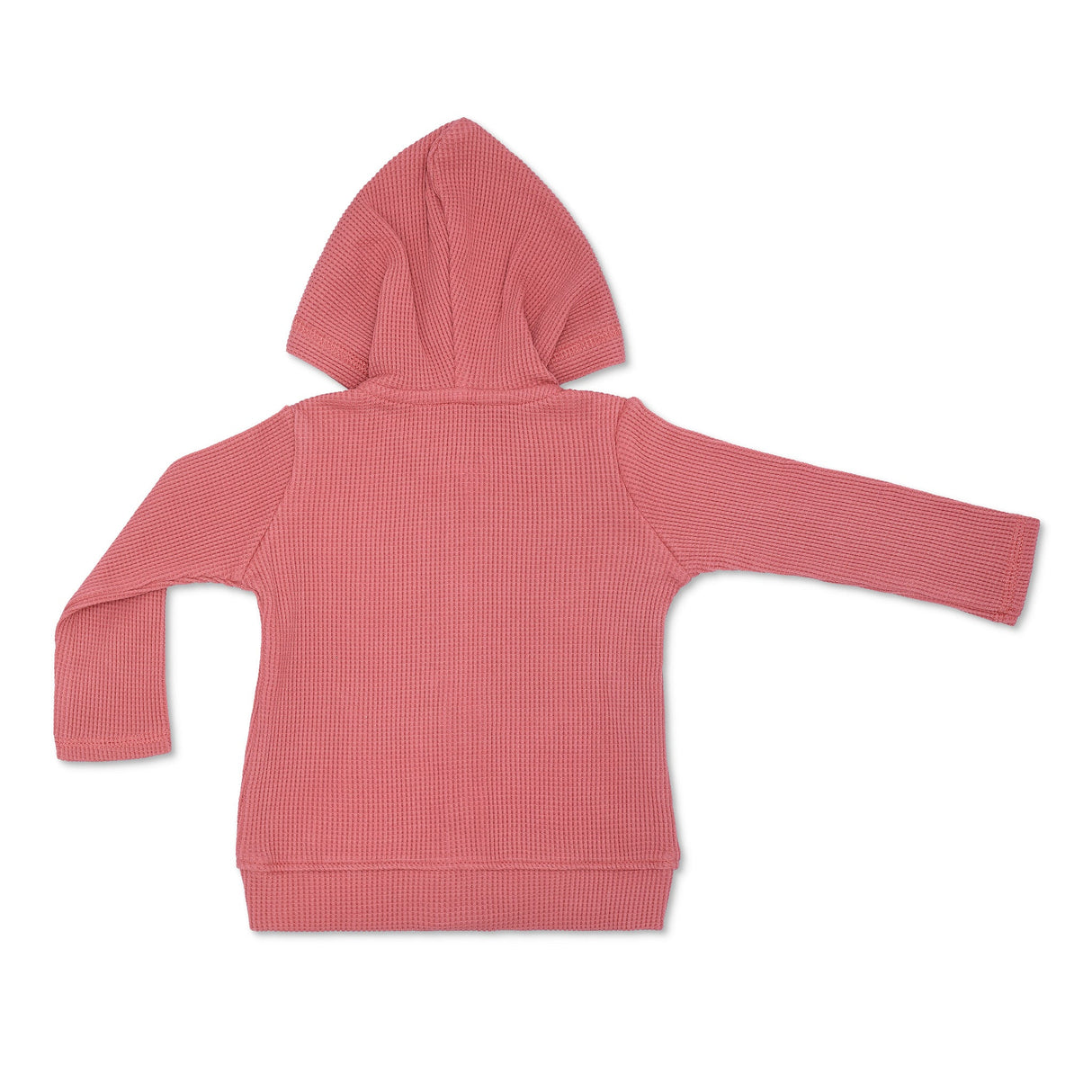 Waffle Hoodie - Terra Cotta - HoneyBug 