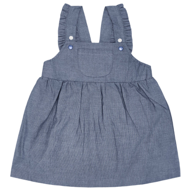 Overall Dress - Chambray - HoneyBug 