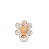Flower Teething Ring - Zinnia Bloom - HoneyBug 