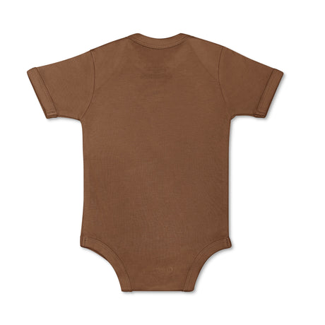 Bamboo Blend Essential Onesie - Caramel - HoneyBug 