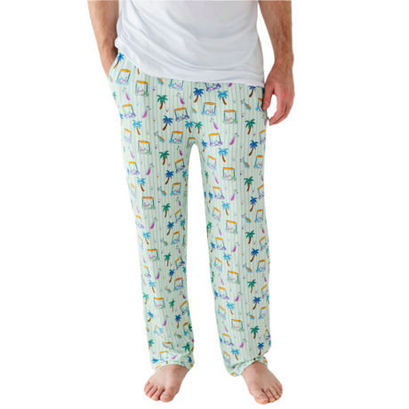 It's Fore O'Clock Somewhere Mens Lounge Pants - HoneyBug 