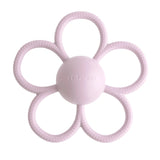 Daisy Rattle Teether - Soft Lilac - HoneyBug 