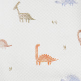 Dinosaur Pattern Printed Knit Blanket - HoneyBug 
