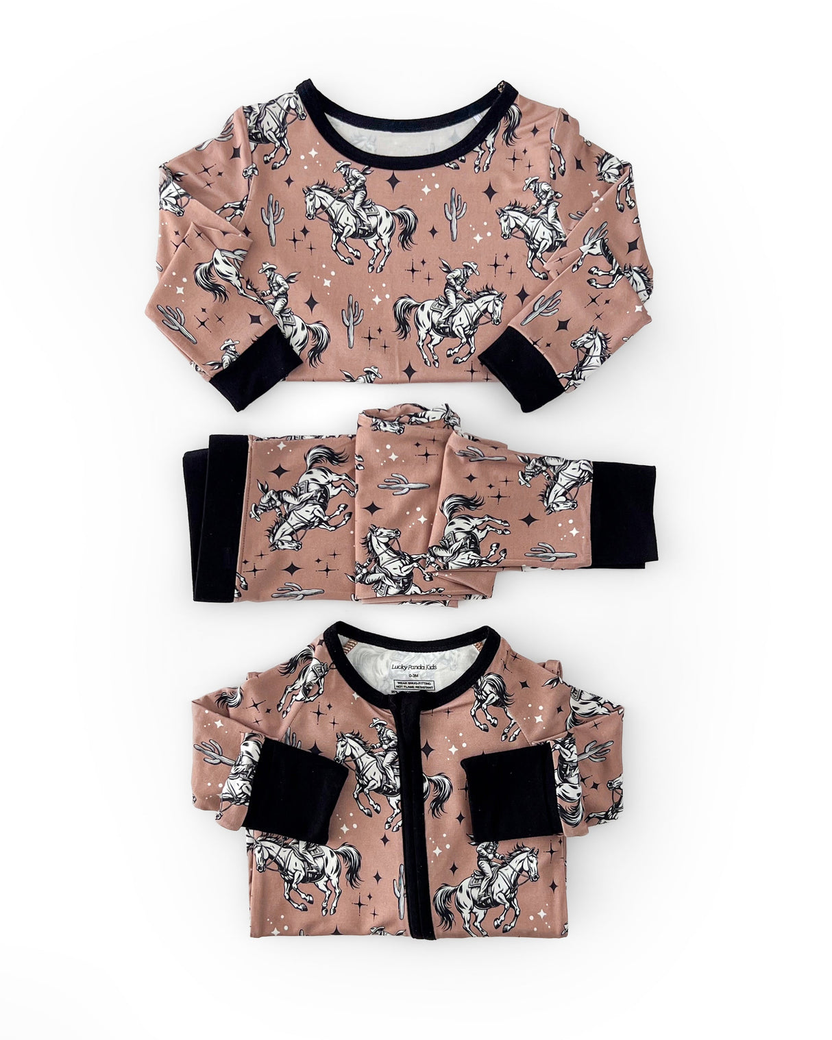 Bamboo Two Piece Set | Desert Cowboy - HoneyBug 