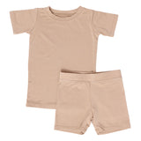 Desert Lark - CloudBlend™ Short Sleeve Pajamas Set - HoneyBug 