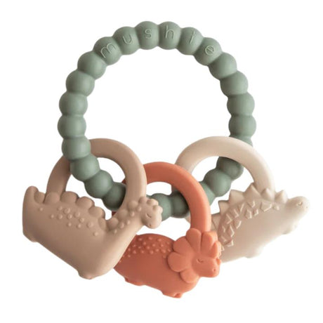 Dino Teething Ring - HoneyBug 