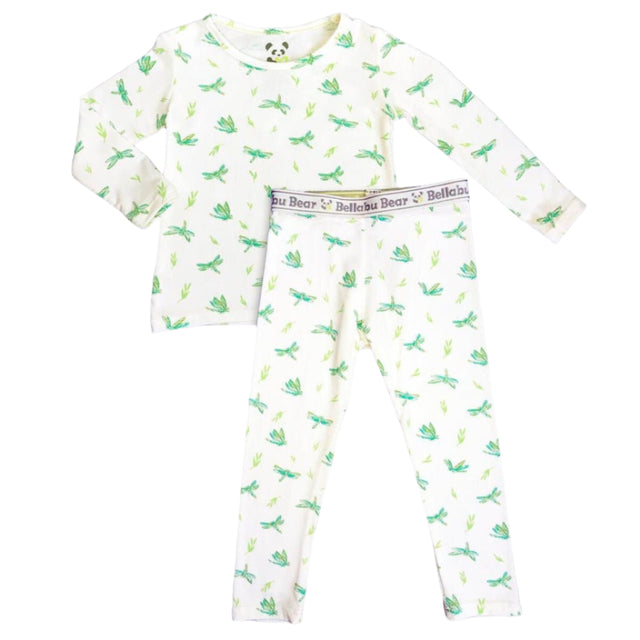 Dragonfly Bamboo Kids Pajamas - HoneyBug 