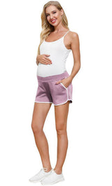 EveryMama EveryWear™️ Maternity Postpartum Shorties - Mauve - HoneyBug 