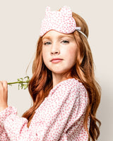 Kid's Kitty Sleep Mask in Sweethearts - HoneyBug 