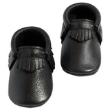 Ebony Moccasin Baby Shoe - HoneyBug 