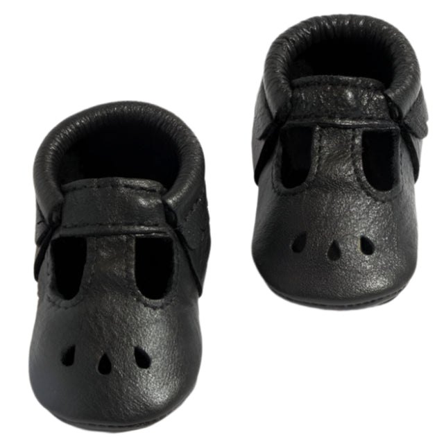 Ebony Mary Jane Baby Shoe - HoneyBug 