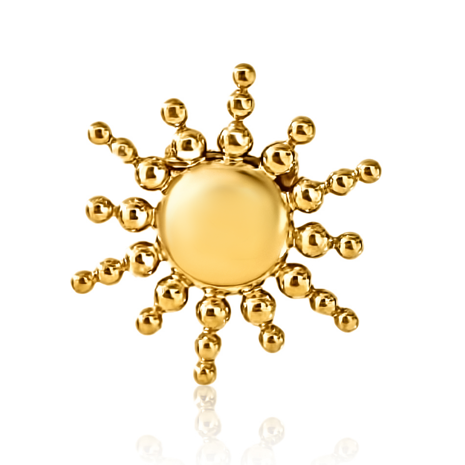 Suri Sun Brooch - HoneyBug 