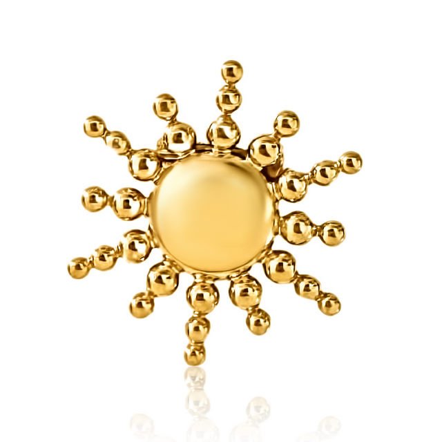 Suri Sun Brooch - HoneyBug 