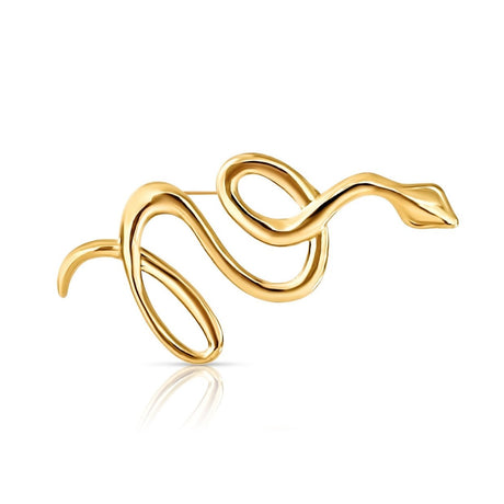 Zola Serpent Brooch - HoneyBug 