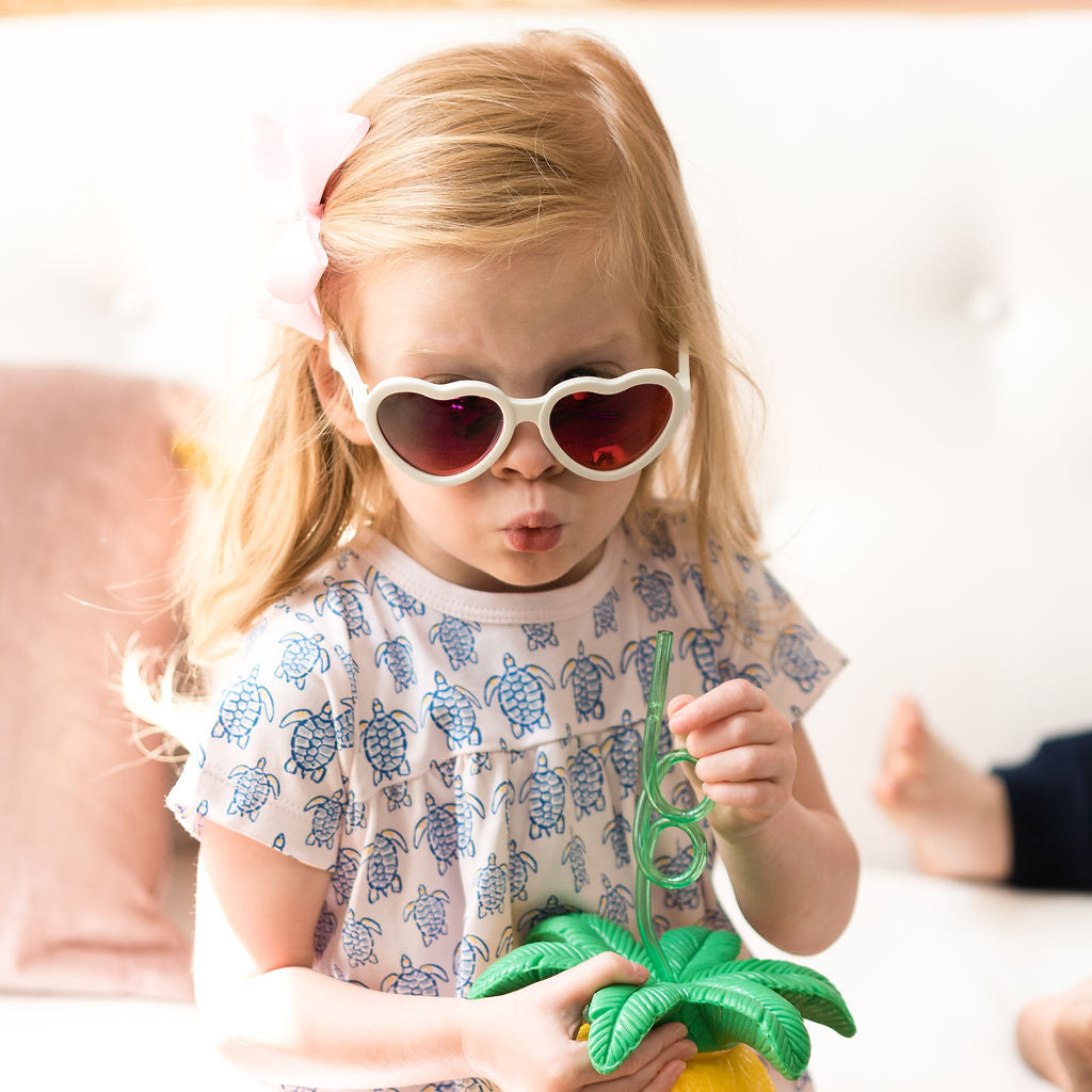 Pink Sea Turtle Swing Dress - HoneyBug 