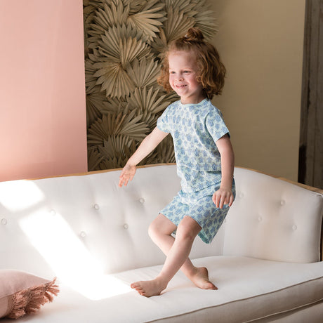 Blue Sea Turtle Tee - HoneyBug 