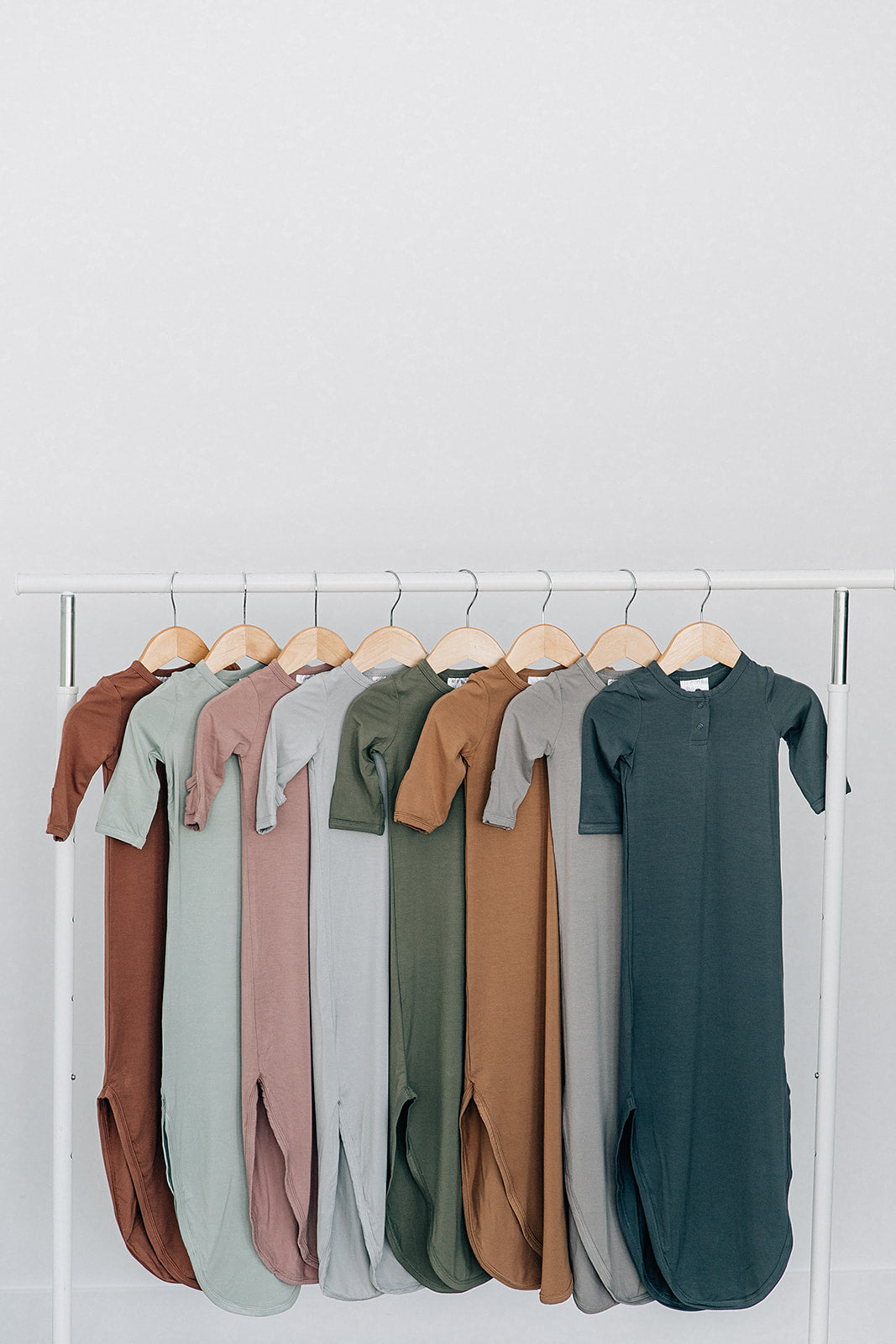 Stone Bamboo Knot Gown - HoneyBug 