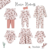 Prairie Princess Girl's Western Bamboo Pajama Set - HoneyBug 
