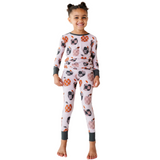 Plaid to Meet You Ribbed Toddler/Big Kid Pajamas - HoneyBug 