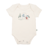 graphic bodysuit | mountain baby - HoneyBug 
