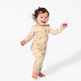 Foodie Cats Bamboo Convertible Footie - HoneyBug 