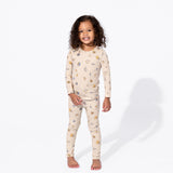 Football Bamboo Kids Pajamas - HoneyBug 