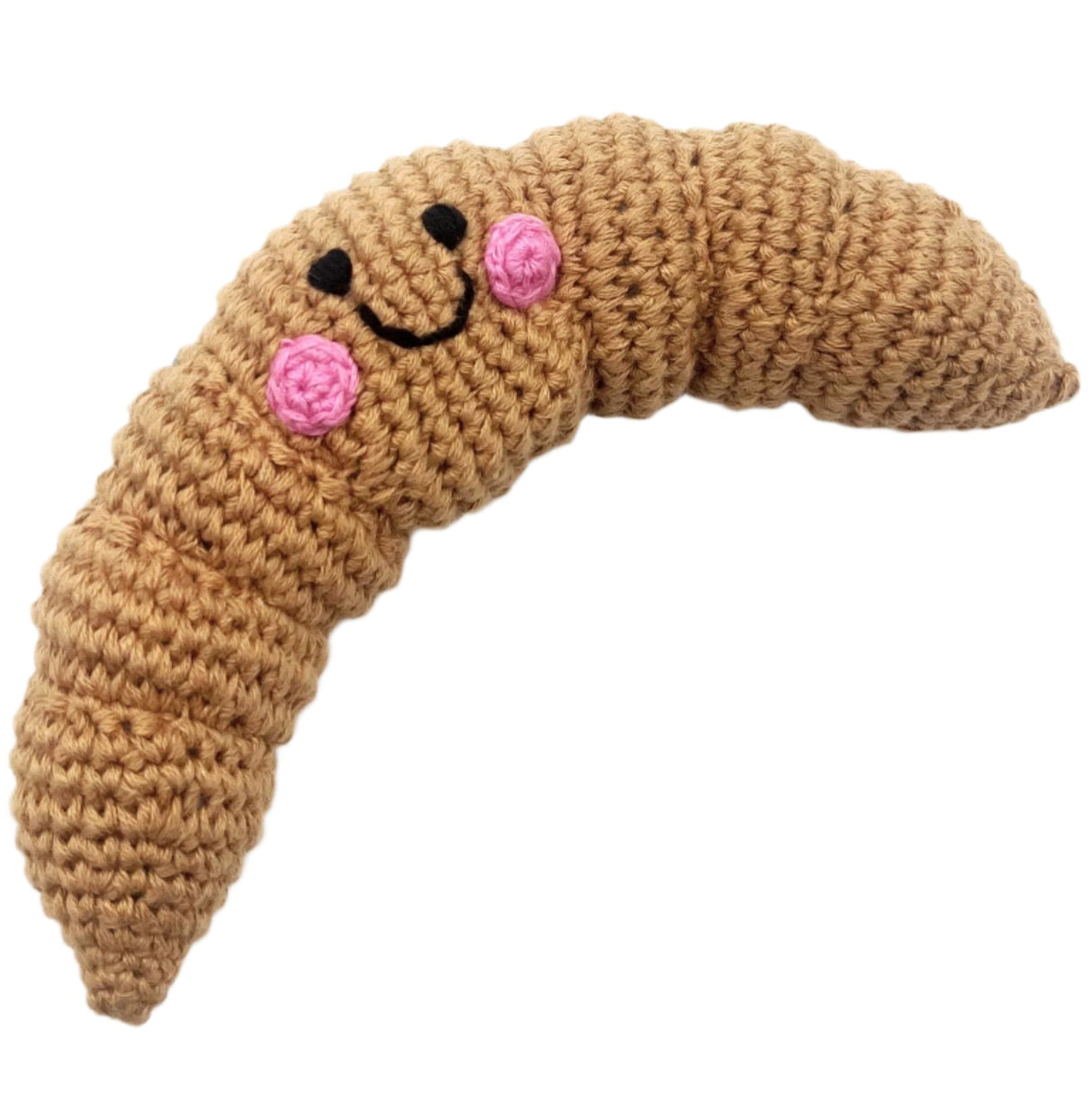 Pretend Play Food Rattle - Croissant - HoneyBug 