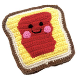 Pretend Play Food Rattle - Jammy Toast - HoneyBug 