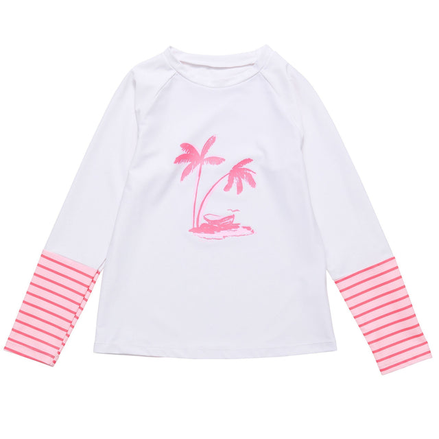 Palm Island Sustainable LS Rash Top - HoneyBug 