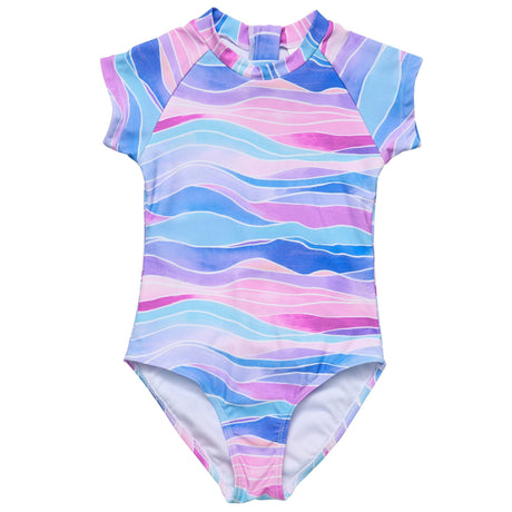 Water Hues SS Surf Suit - HoneyBug 