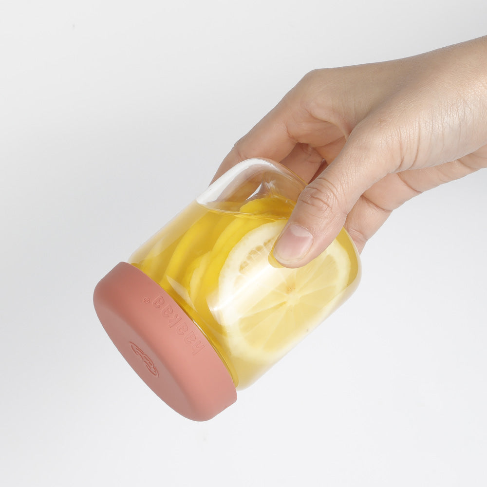 Haakaa Sealed Glass Storage Jar Set - 4 x 4oz + 2 x 7 oz Glass Jars - HoneyBug 