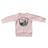 Girl's Raglan Sweatshirt - HoneyBug 