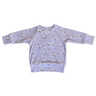 Girl's Raglan Sweatshirt - HoneyBug 