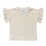 Girl's Ruffle Sleeve Top