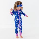 Unicorn Goals Convertible Footies - HoneyBug 