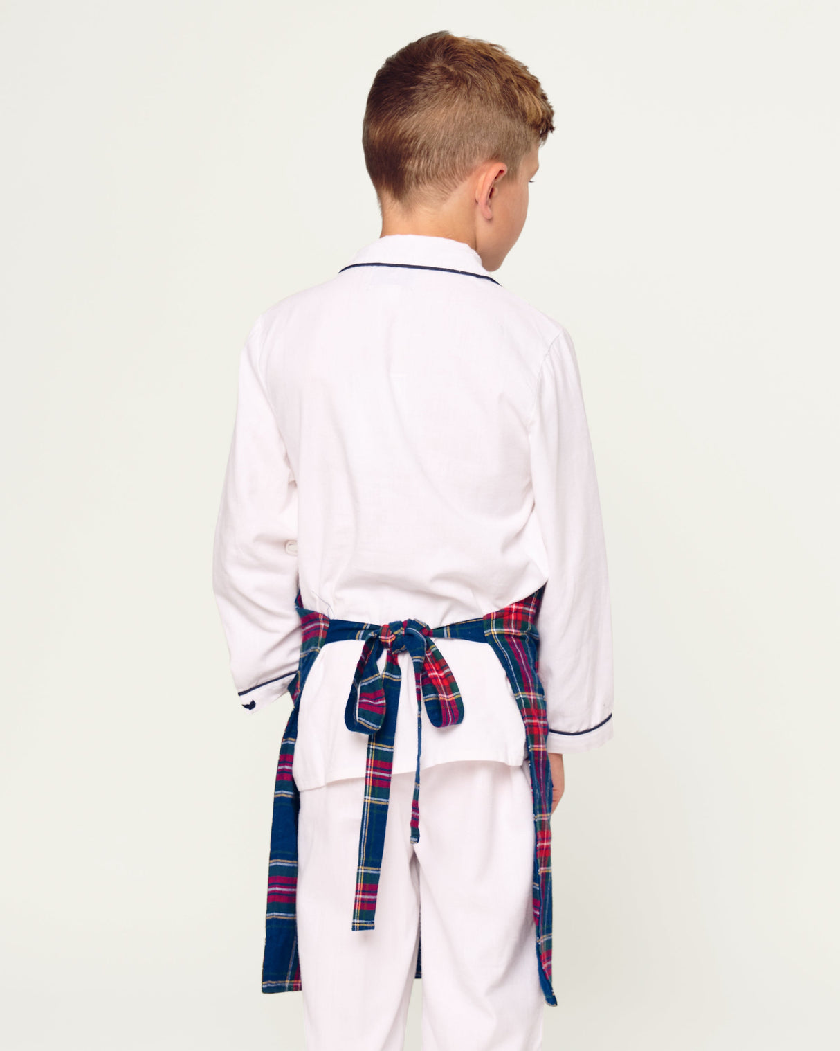 Kid's Apron in Windsor Tartan - HoneyBug 
