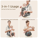 Ergonomic Baby Carrier 3-in-1