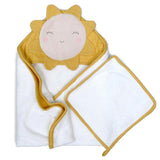 Petit Sun Towel and Washcloth Set - HoneyBug 
