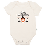 graphic bodysuit | halloween pumpkin - HoneyBug 