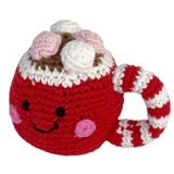 Hot Chocolate Plush Toy Rattle - HoneyBug 
