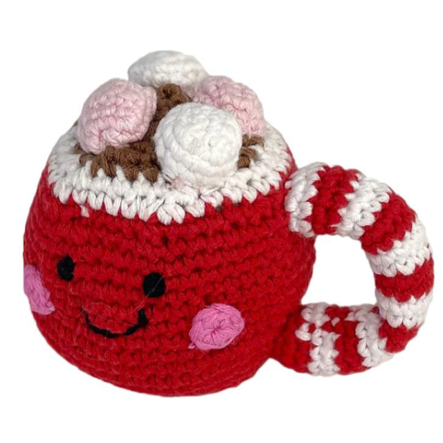 Hot Chocolate Plush Toy Rattle - HoneyBug 