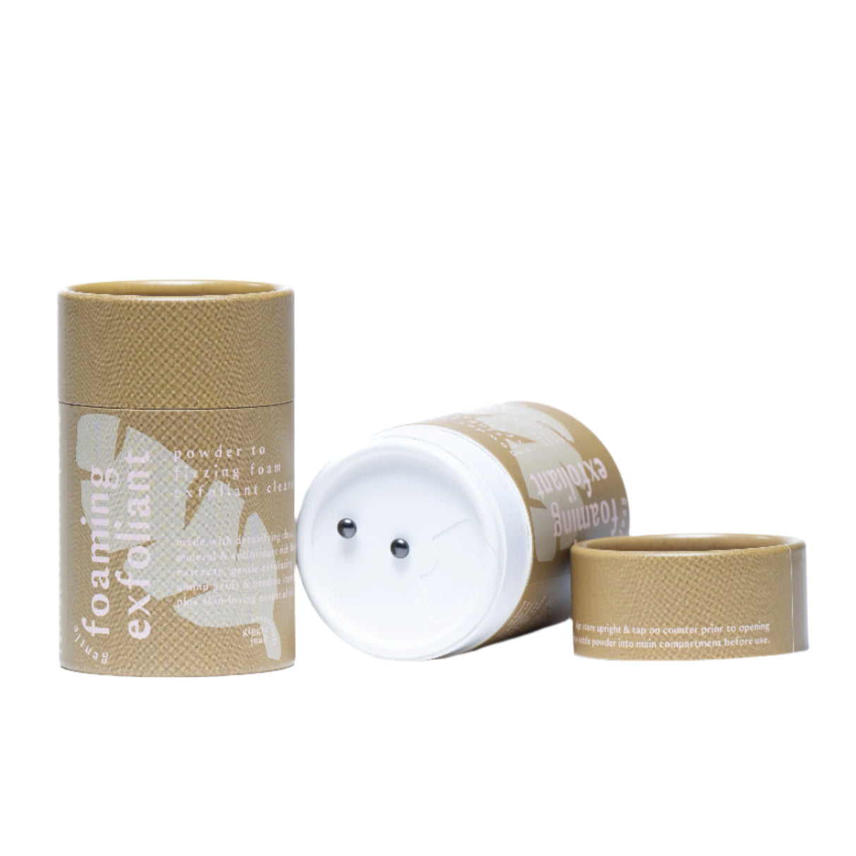 Powder to Fizzing Foam Gentle Exfoliant - HoneyBug 