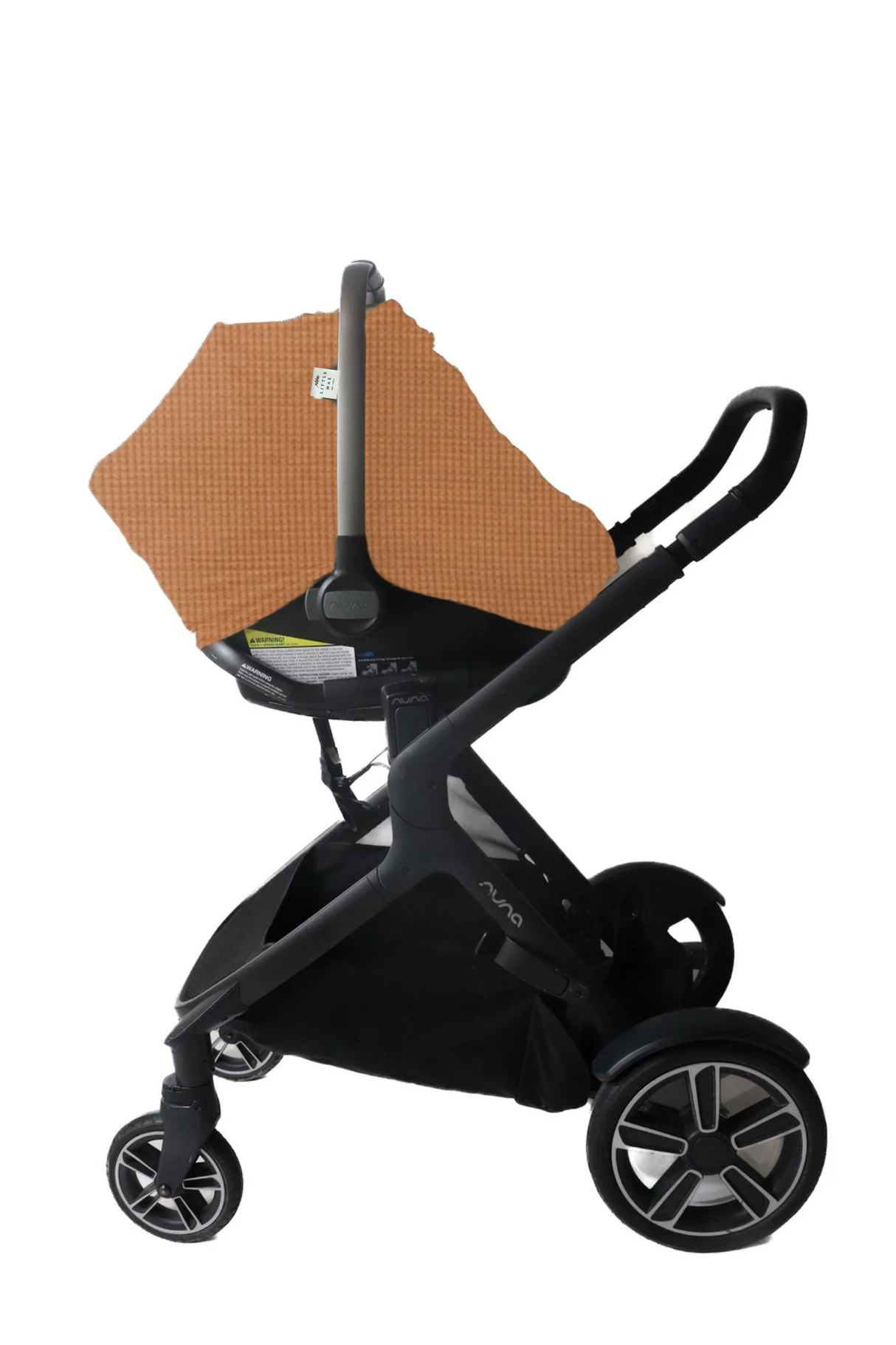 Caramel Waffle Car Seat Cover