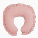 Pink Ruffle Nursing Pillow Cover