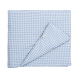 Midnight Gingham Crib Quilted Blanket