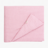 Rosey Gingham Crib Quilted Blanket