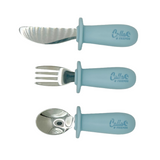Silicone & Stainless Steel Toddler Utensil Set