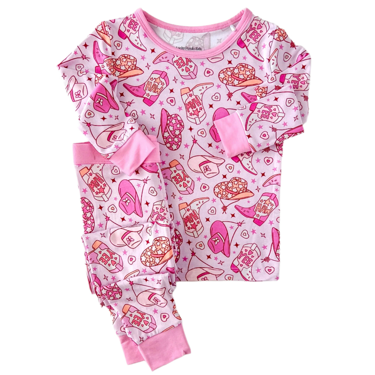 Bamboo Two Piece Set | Cowgirl - HoneyBug 